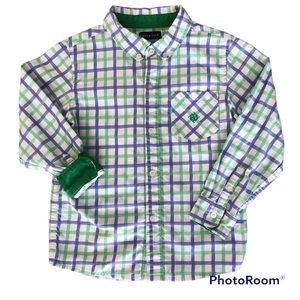 $⬇️ Andy & Evan Boys’ Long Sleeve Button Down Dress Shirt 100% Cotton - Size 6Y
